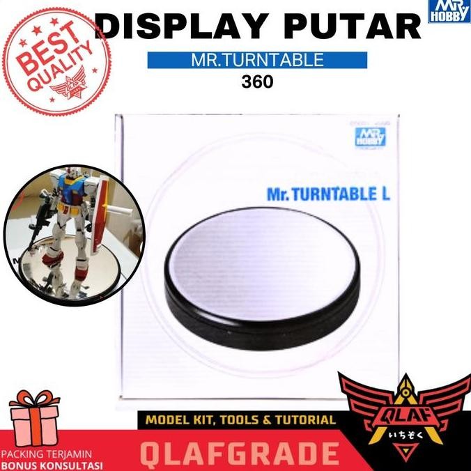 

[SOSHOP] DISPLAY PUTAR GUNDAM MODEL KIT MR TURN TABLE L SMOOTH
