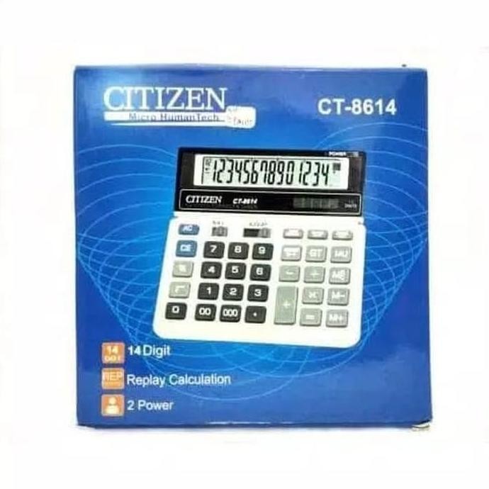 

New Product - Kalkulator Citizen Ct 8614 - Calculator Ct 8614 14 Digit Kiarastoreku