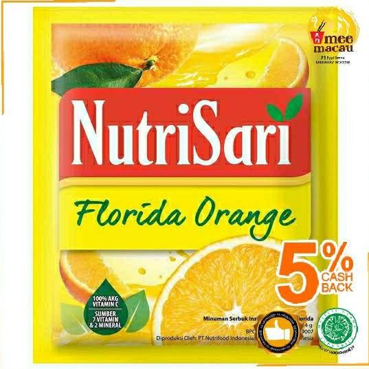 Nutrisari Florida Orange Sachet
