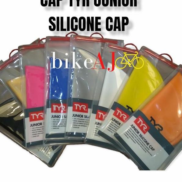 Cap Tyr Junior Silicone Topi Renang