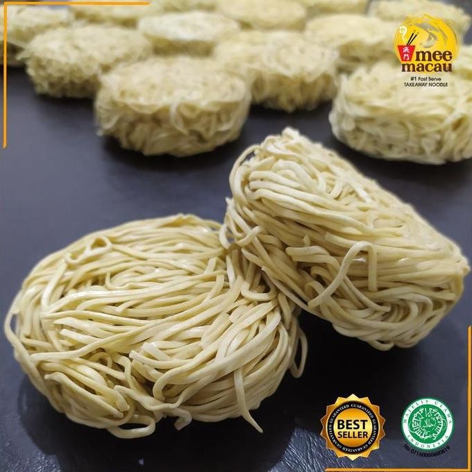 Mie Goreng Kering Organik + Bumbu + Ayam Dried Noodle Non Msg Halal