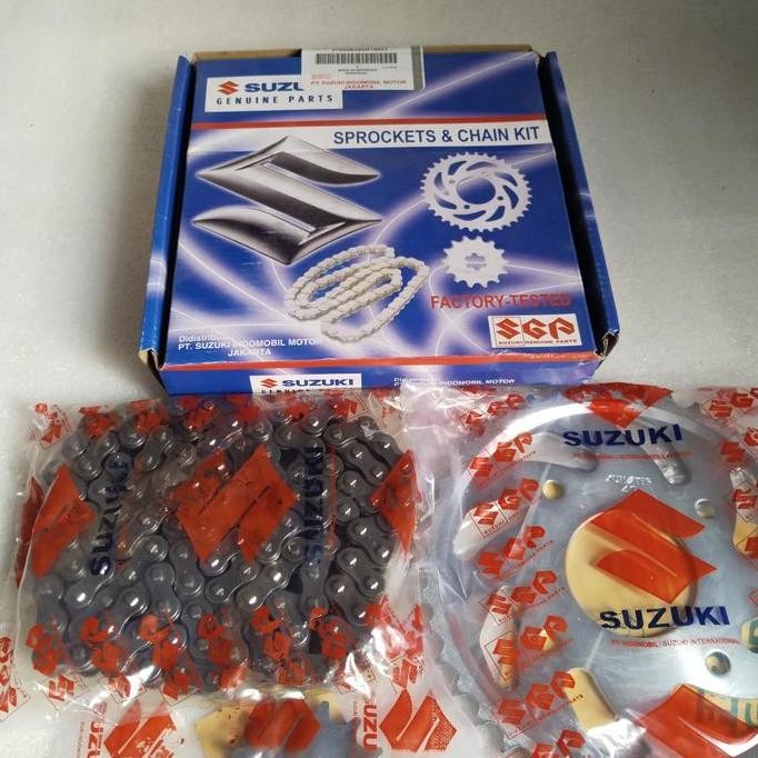 Gear Set Suzuki Satria Fu 150 New  2013-2015 Original Sgp