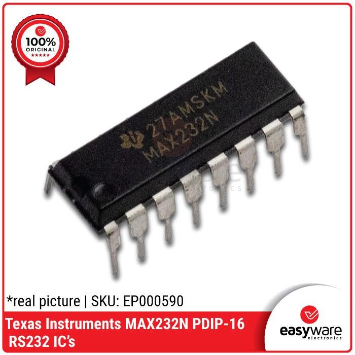 New IC MAX232N Texas Instruments MAX232