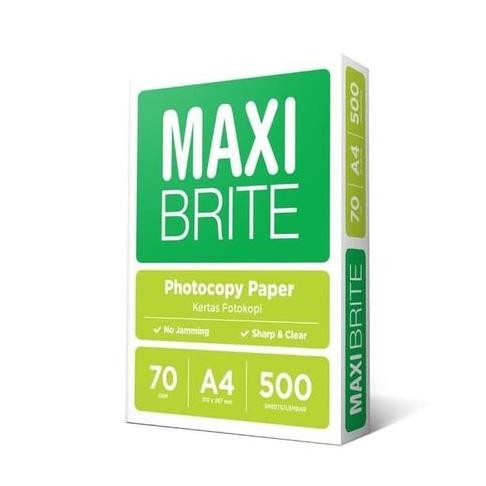 

New Product - Maxibrite Kertas Hvs 70Gr A4 Kiarastoreku