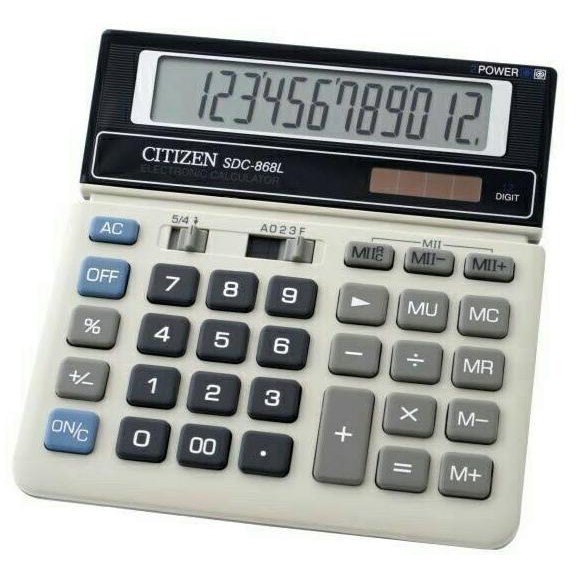 

New Product - Kalkulator Citizen 868L Kiarastoreku