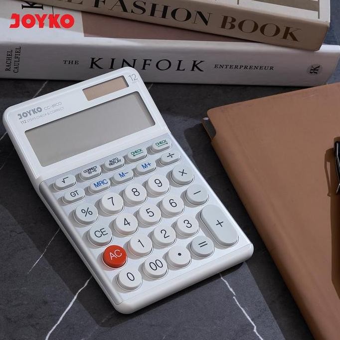 

New Product - Joyko Calculator 12 Digit Big Display / Kalkulator Joyko 12 Angka Layar Besar Cc-69Co Kiarastoreku