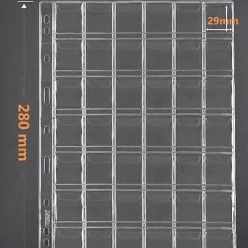 

New Product - Refill Koin Bening Mingt Pccb 42 Pocket Kantong Transparan Kiarastoreku