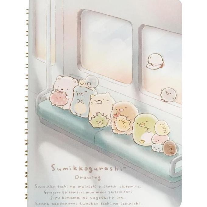 

New Product - Notebook B6 San-X Sumikko Gurashi Drawing 60 Sheets Grid Ruled Buku Tulis Buku Catatan Limited Edition Kiarastoreku