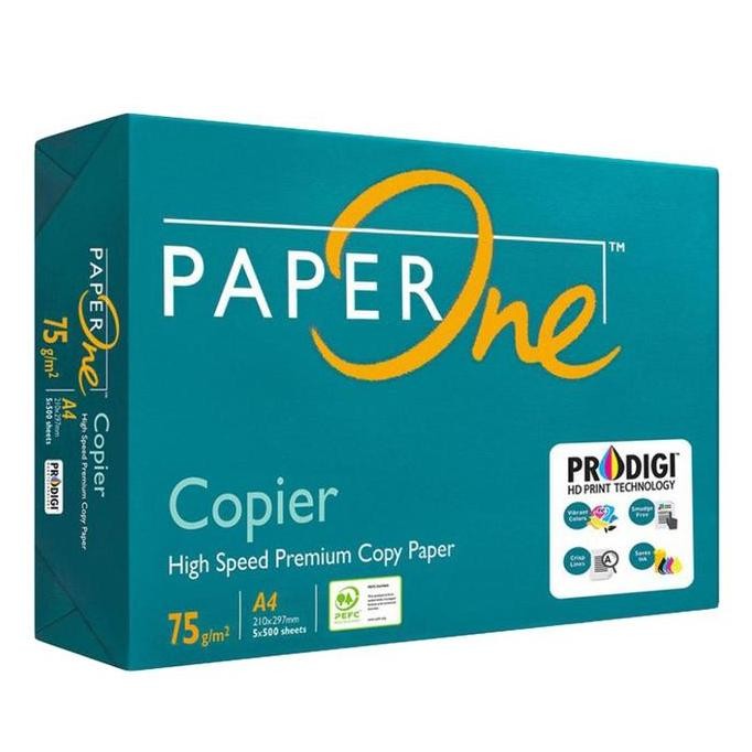 

New Product - Kertas Hvs Paper One A4 70 Gram / Rim Kiarastoreku