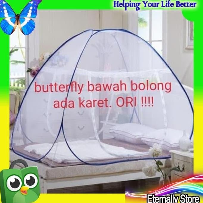 New Product - Kelambu Lipat Anti Nyamuk Klambu Tempat Tidur Bayi Murah Ukuran King Toko Maulida_