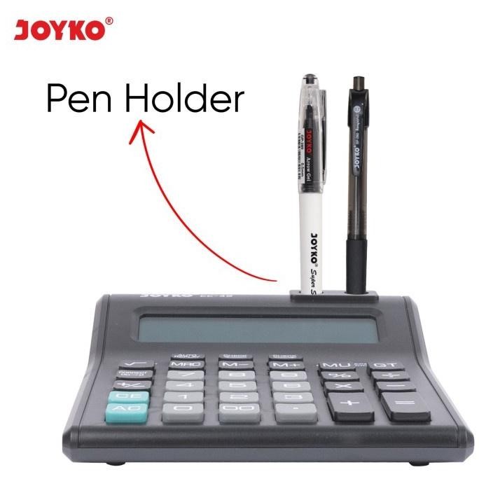 

HJK JOYKO CC-49 Calculator 2 Display Layar LCD / Kalkulator 12 Digits CC49