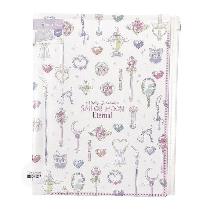 

Original Pretty Guardian Sailor Moon Eternal Folder 6 Pockets 1 Case A Co