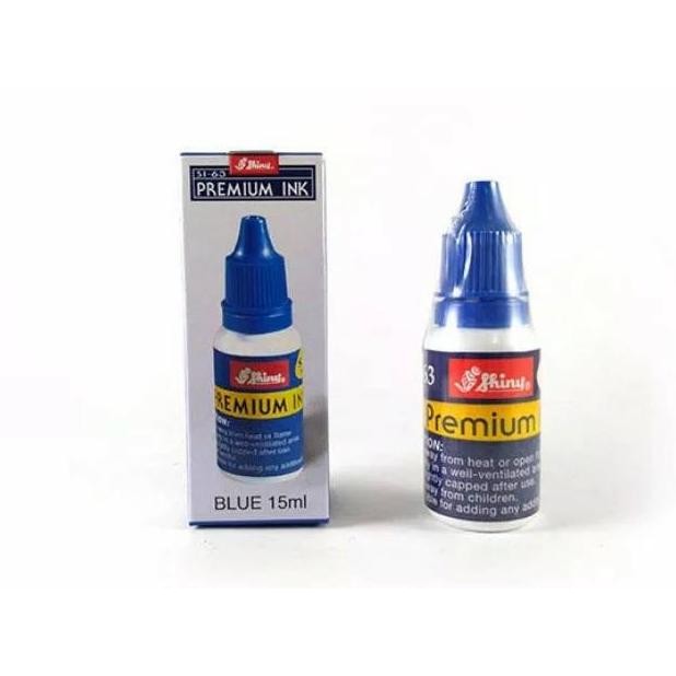 

HJK Tinta Stempel Permanent / Premium / plastik kaca kayu besi foil Tahan Air/ Anti Luntur TINTA SHINY [15ml]