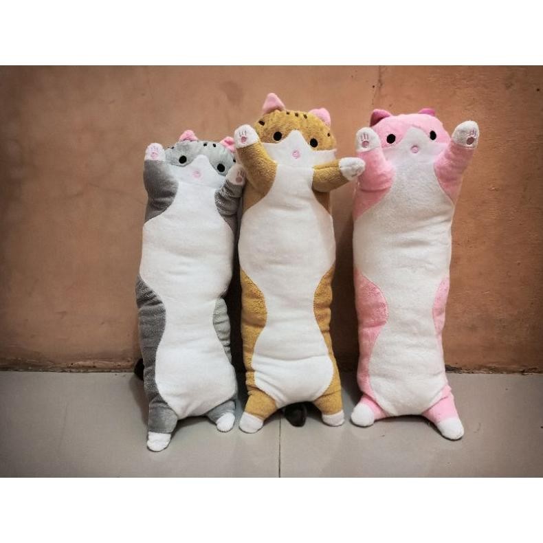 Guling Kucing Panjang/Bantal Guling Kucing/Boneka Kucing Murah Terlaris