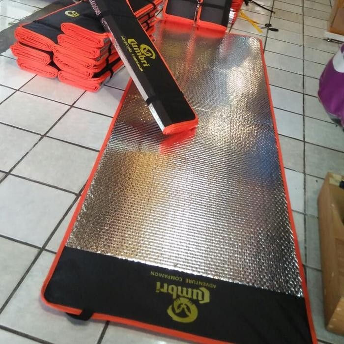 Footprint Alas Tenda Matras Almunium Foil Double side Uk 60x200cm