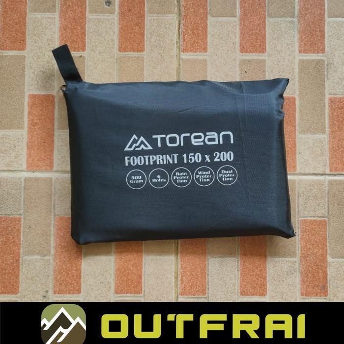 Footprint Tenda 2p Alas Tenda Torean Waterproof Size 210 x 150 Cm
