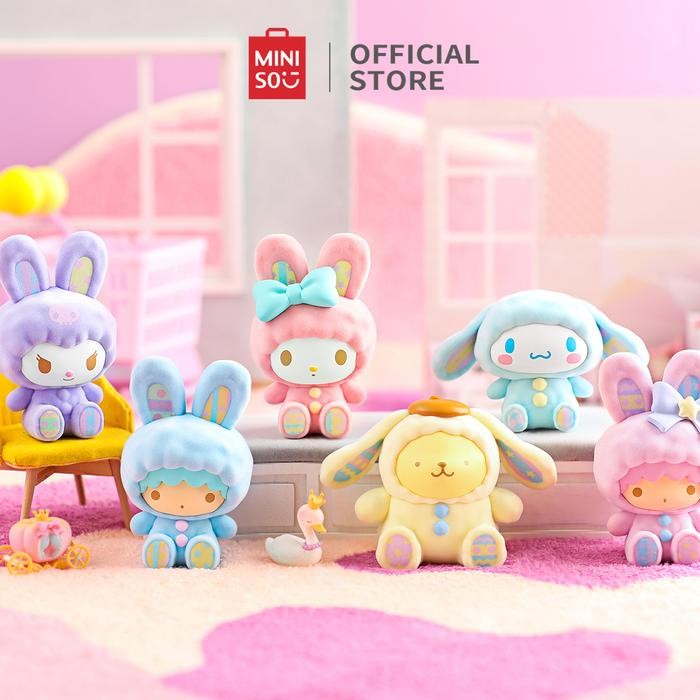 

MINISO Sanrio Official Kotak Buta Blind Box Figure Model Action Figure