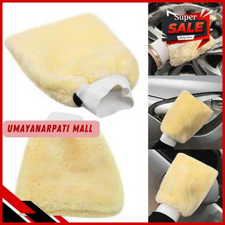 KAIN LAP SARUNG TANGAN FINISHING POLISH MOBIL MOTOR WOOL MICROFIBER KUALITAS PRODUK TERBAIK