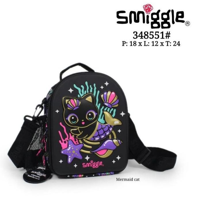 Lunch Bag Smiggle Mermaid Cat/ Tas Bekal Sekolah/ Lunch Box/ Kado Co