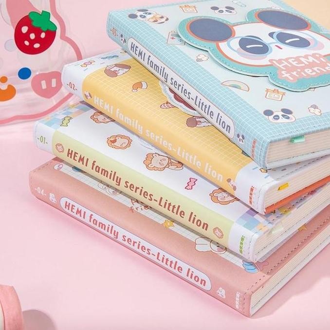 

Matougui - Planner Book | Buku Snap Magnetik 36K 112 Lembar/Buku Pegangan Buku Catatan Lucu Yang Kreatif/Notebook Diary / Buku Agenda Jurnal Co