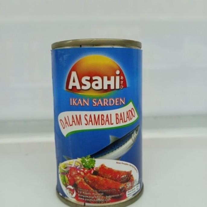 

(Allthebest) Asahi sarden ikan sambal balado promo 425 gr -155gr