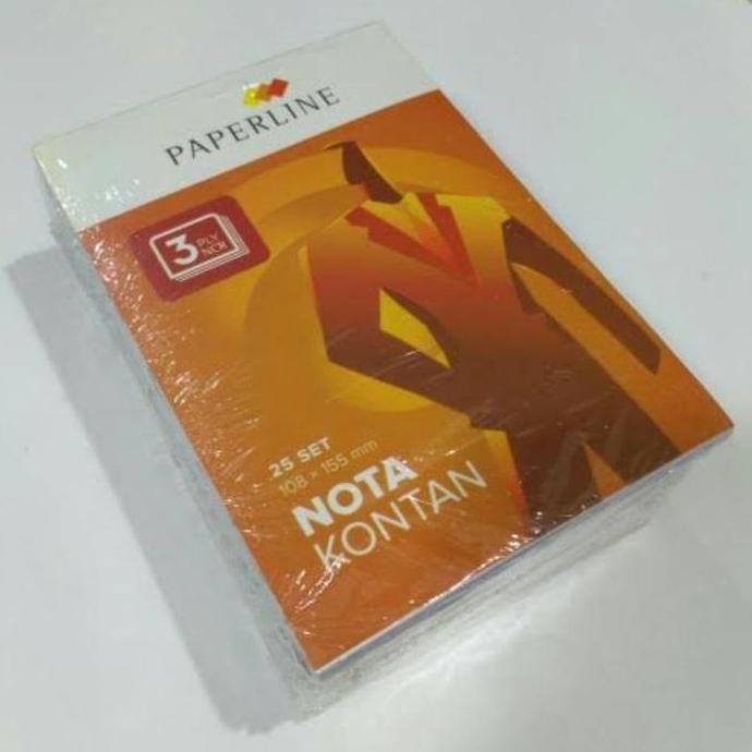 

Nota Kontan 3 Rangkap/ 3Ply Ncr Paperline Ukuran Kecil (1Pack) Co