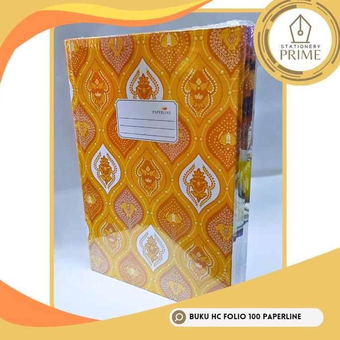 

Buku Hard Cover Folio 100 Lembar Paperline ( 1 Pack Isi 5 Buku ) Co