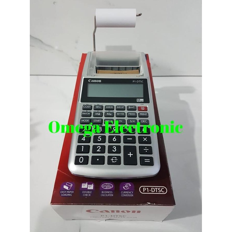 

Canon Printing Calculator P1-Dtsc - Kalkulator Kasir Printer Struk P1 Co