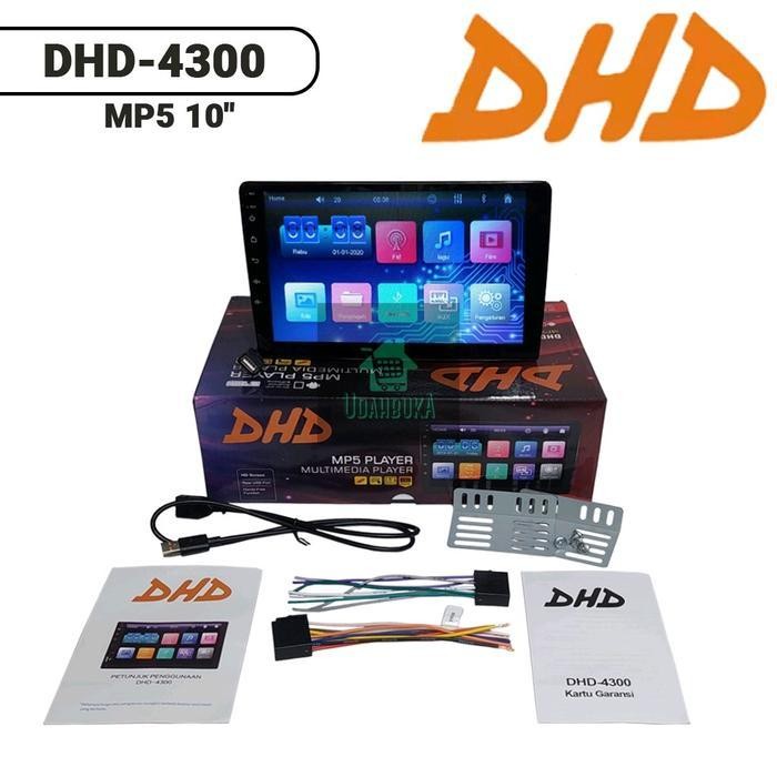 HOT SALE TV Mobil - DHD-4300 - MP5 - Double Din - 10 Inch - Mirror Link - Universal - USB