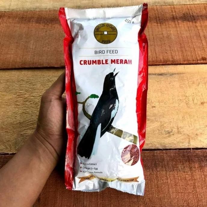 GOLD COIN CRUMBLE MERAH PAKAN BURUNG MURAI BURUNG KACER GOLD COIN