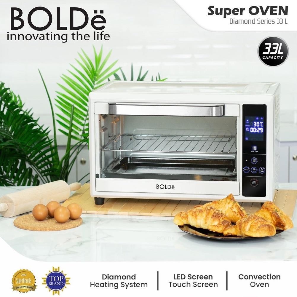 BOLDe Super Oven Digital 33 L ORIGINAL 100% Oven Listrik Digital Low Watt 33 LITER