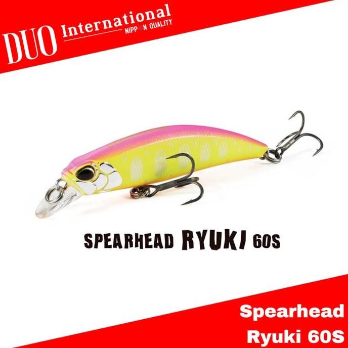 Boom Sale  Duo Spearhead Ryuki 60S Sinking Lure 60Mm 6.5Grams