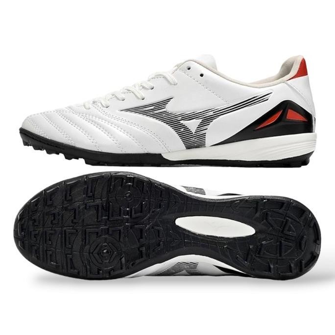 TERLARIS - SEPATU FUTSAL MIZUNO MORELIA NEO 4 PRO WHITE BLACK RED TF