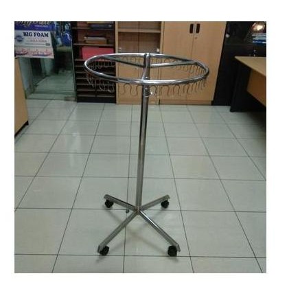 Promo Jemuran Baju Bulat Besi Chrome Frontofiss