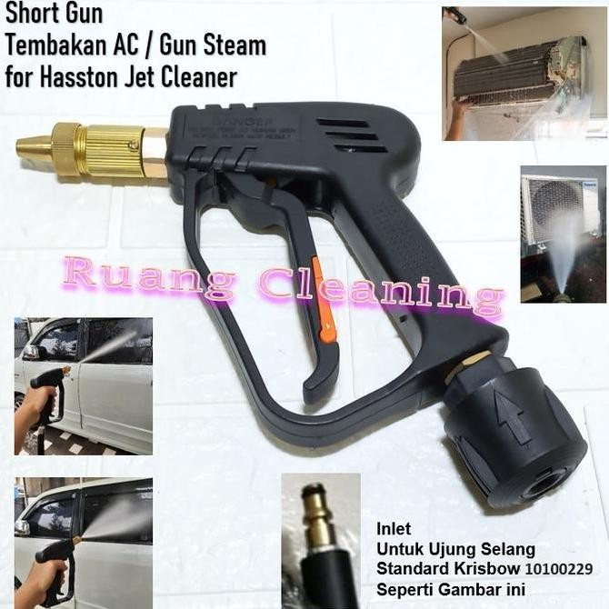 Krisbow Short Gun Tembakan Ac For Jet Cleaner 229 Krisbow 10100229