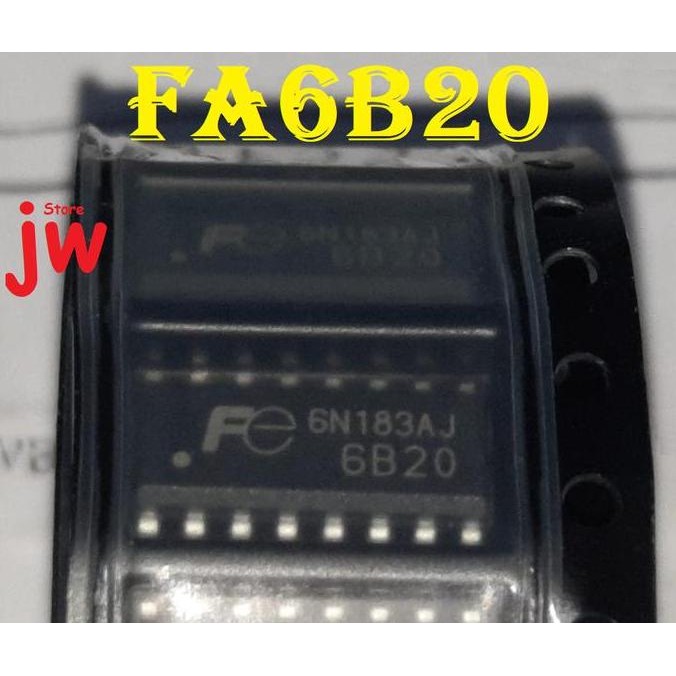 Terbaru FA6B20 FA6B20N-N6-L3 FA6B20N 6B20 SOP16 SMD jwel33 Ayo Beli