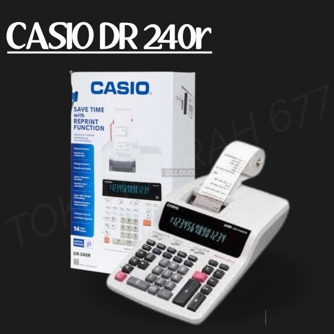 

Kalkulator Struk Dr-240 R - Print Kalkulator Struk/Printing Calculator Dr-240R Co