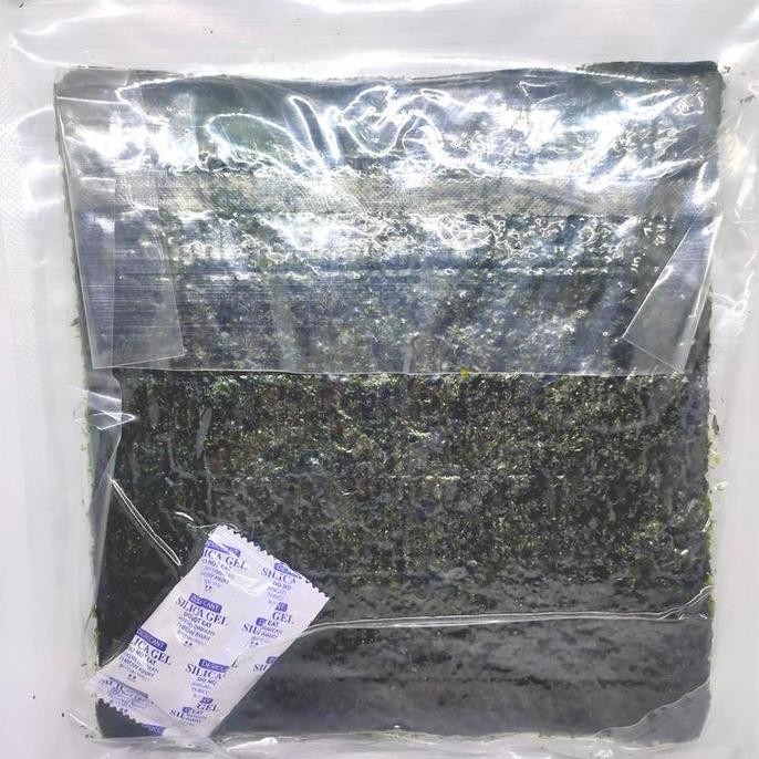 

50 Lembar Rumput Laut Sushi Nori Warna Hijau Gelap - Sushi Nori Halal Uk 21X19 Cm Sushi / Gimbab Co