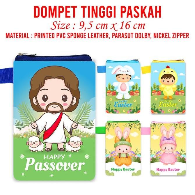 }}}}}}] Dompet Panjang Tinggi Seri Paskah Paskah Aneka Motif Dompet Souvenir Day Gereja Sekolah Souv