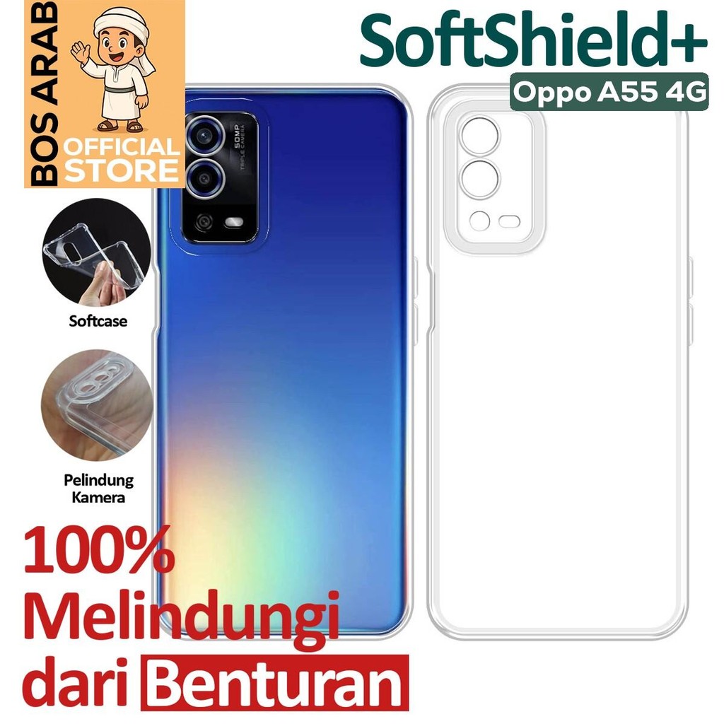 Airbag Softcase Untuk Oppo A55 4G | Case SoftShield Premium