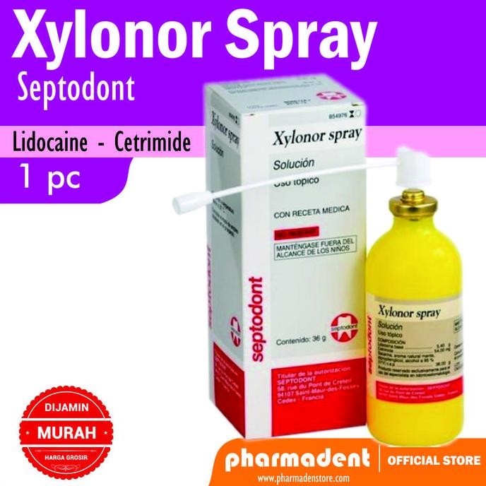 TERLARIS - Anastesi Xylonor Spray 36gr Septodont / Xilonibsa
