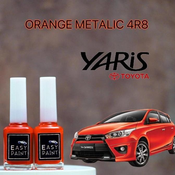 Cat Oles Orange Metalic 4R8 Toyota Yaris Orange Promo