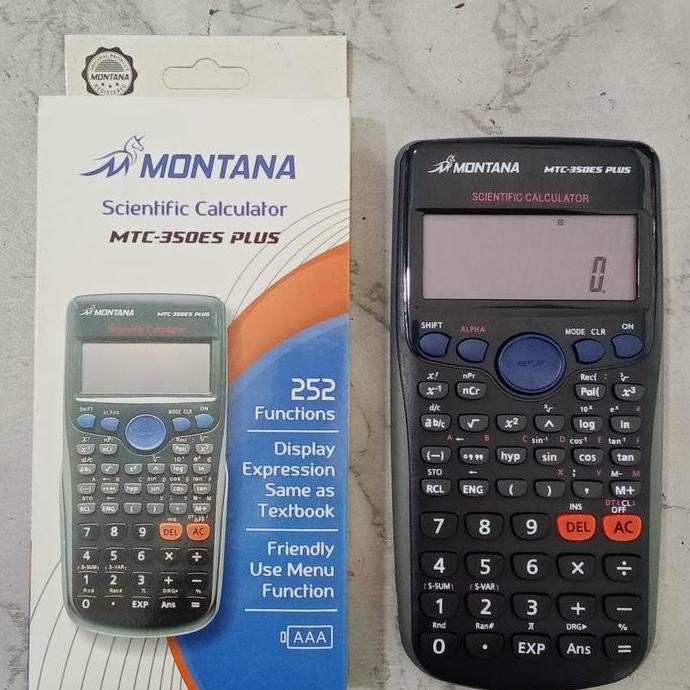 

Calculator Scientific Montana Mtc 350Es Plus / Pcs Co