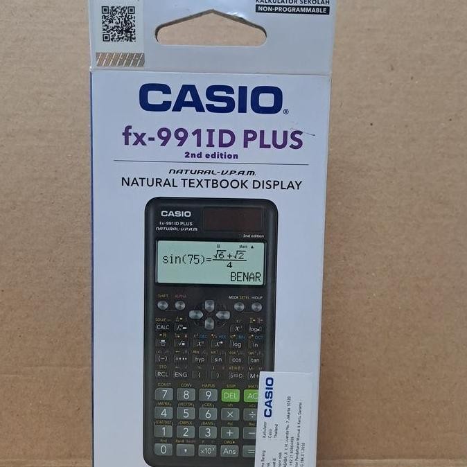 

Kalkulator Scientific Casio Fx 991Id Plus Co