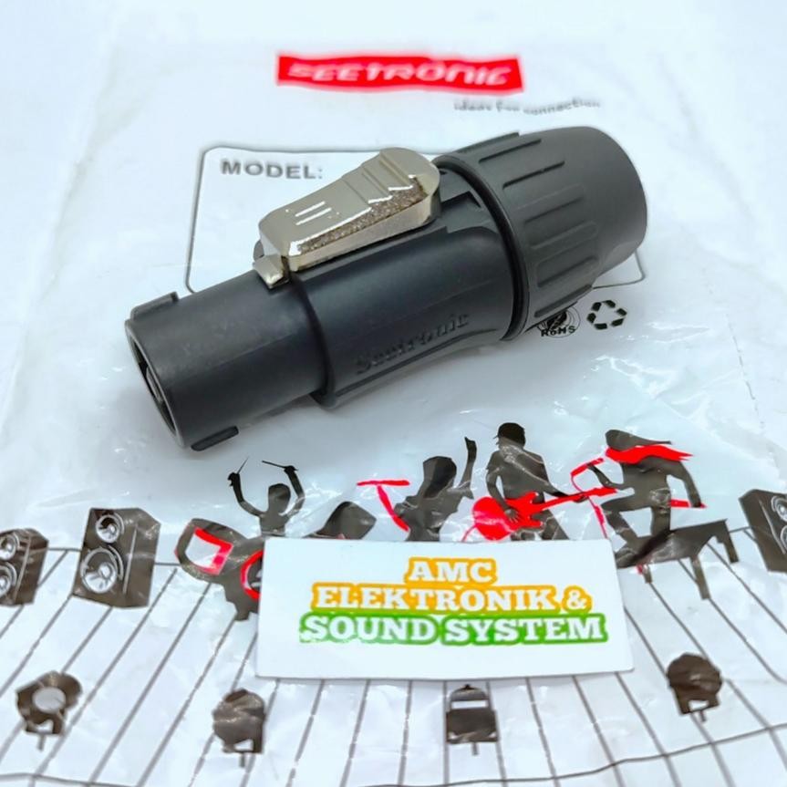 Jack Speakon SEETRONIC ML4FCX / Spikon Male SEETRONIC ORIGINAL