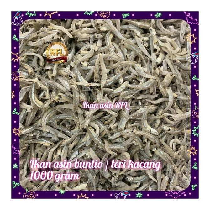 

Ikan Asin Teri Kacang / Buntio Super 1000 Gram