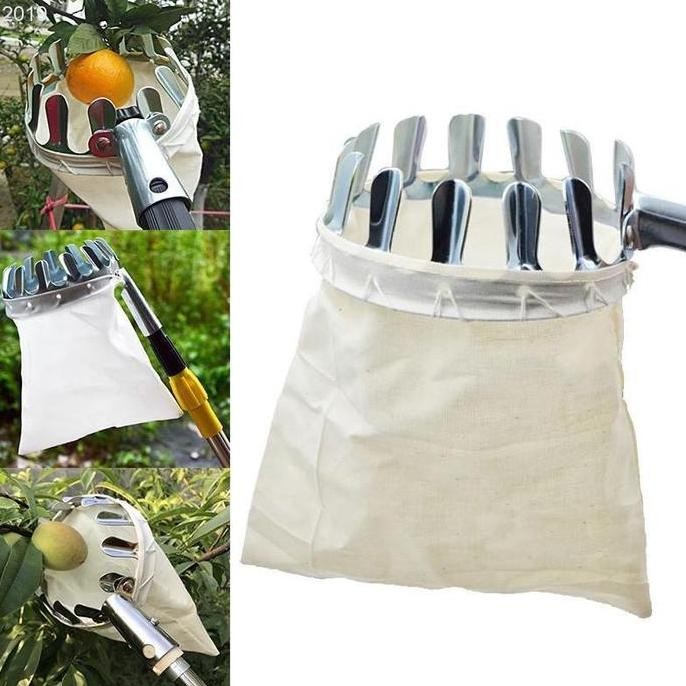 Alat Petik Buah Pohon Tinggi Sekop Tongkat Pemetik Rambutan Mangga