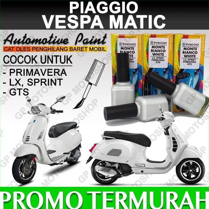 Piaggio Vespa Montebianco White Cat Oles Penghilang Baret Motor Putih Termurah