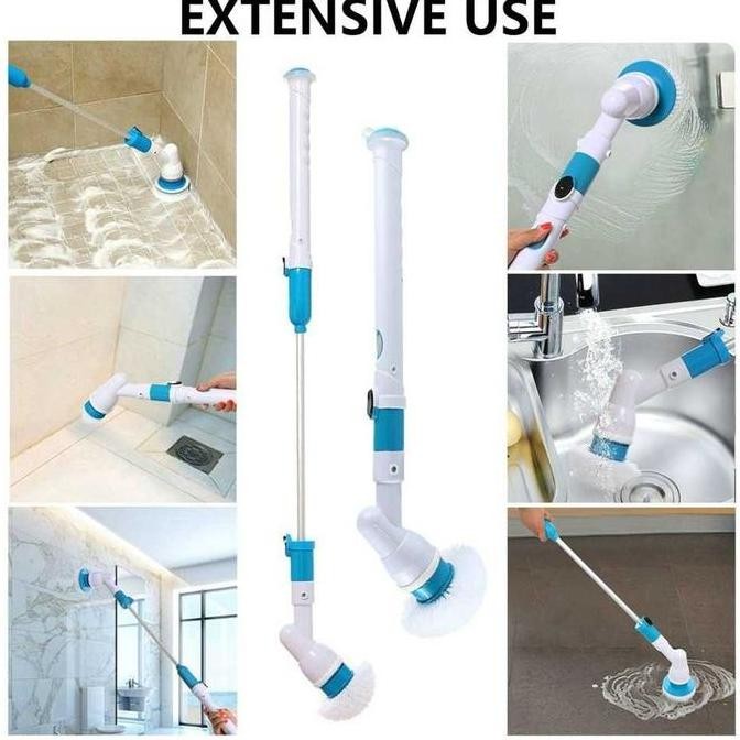 Sikat Lantai Dinding Elektrik Recharge