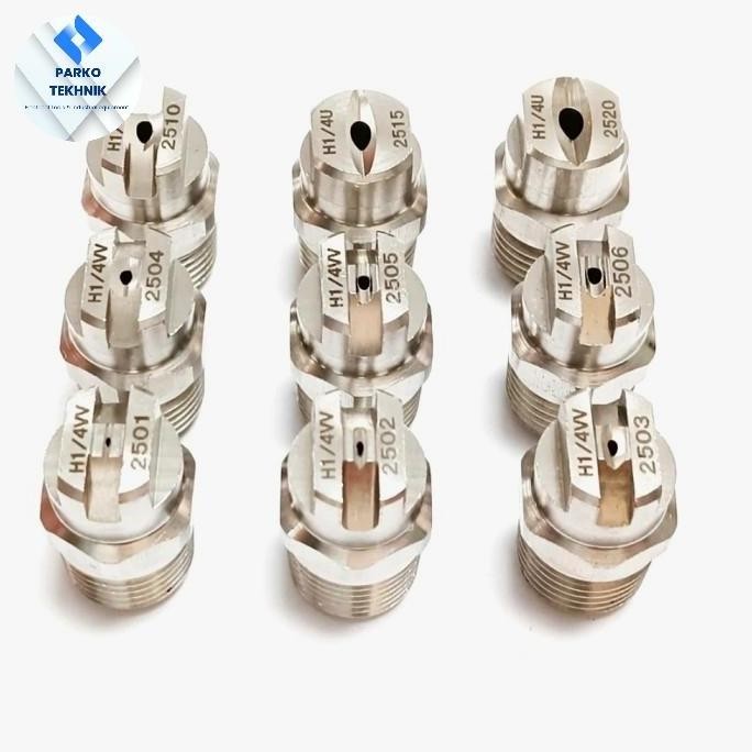 Nozzle Vee Jet Flat Stainless / Nozzle V Jet Stainless 1/4 25..40..